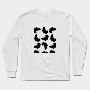 African maps Long Sleeve T-Shirt